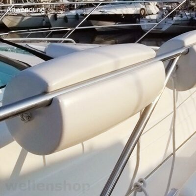 Ocean Solid Reling Fender für Rohre Type A clip-on Rammschutz Boot Bootsfender