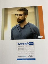 Dustin Milligan Rutherford Falls signed autographed 8x10 photo ‘Josh’ ACOA COA