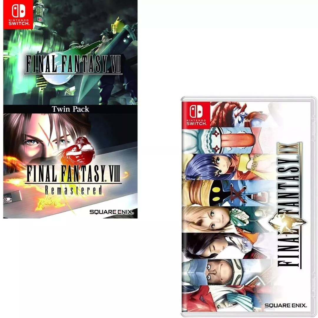 Final Fantasy VII + Final Fantasy VIII [ Twin Pack ] (Nintendo Switch) NEW