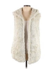 Dylan Women Ivory Faux Fur Vest L