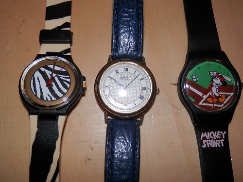 Lotto di 3 VECCHIO OROLOGIO DA POLSO Basile Mickey Mouse Topolino Disney  Store | eBay