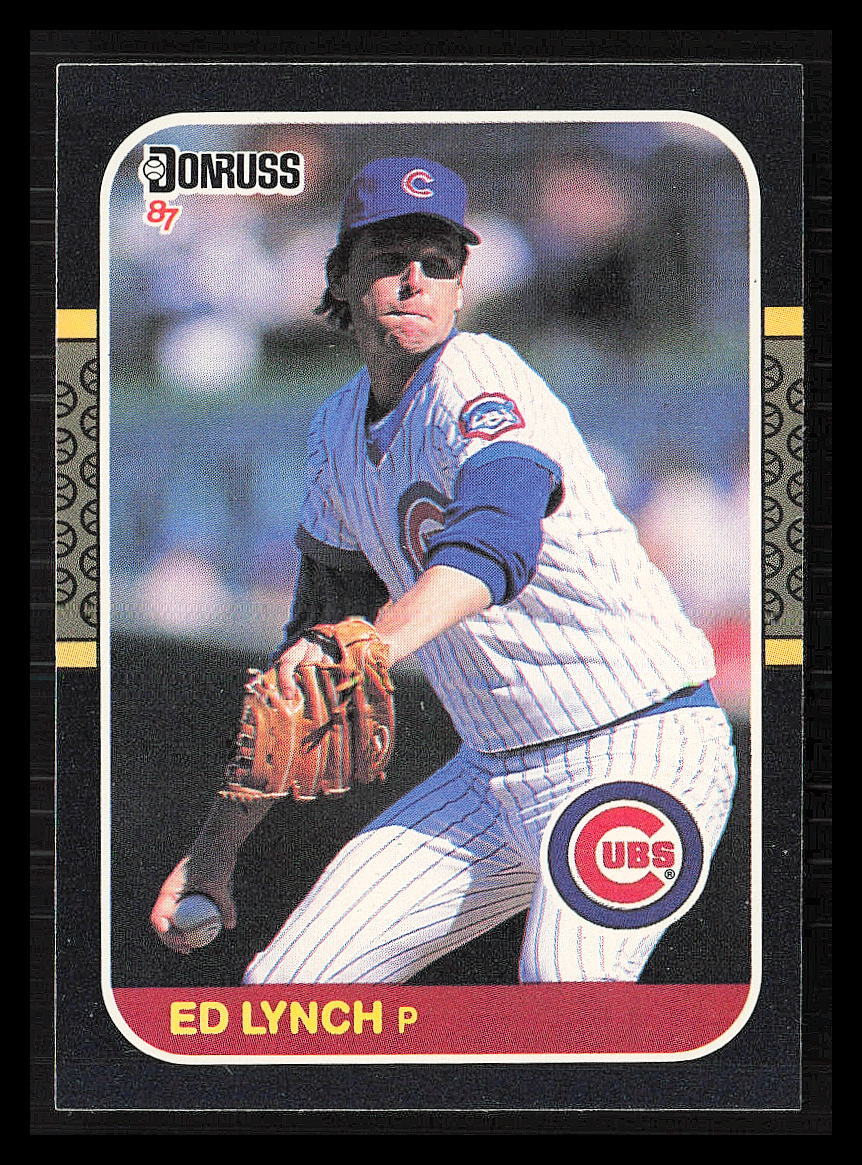 Ed Lynch 1987 Donruss #516  Chicago Cubs
