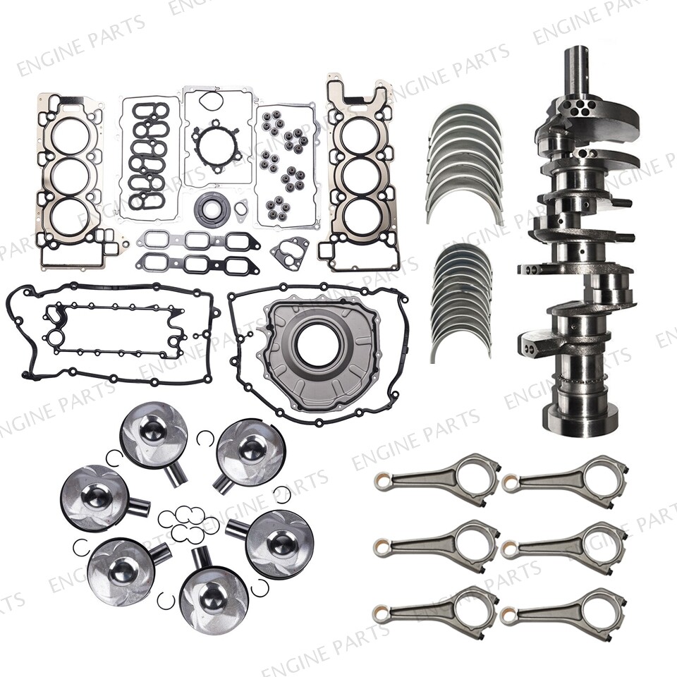 AJ126 3.0L V6 Engine Rebuild Overhaul Kit & Crankshaft Rod
