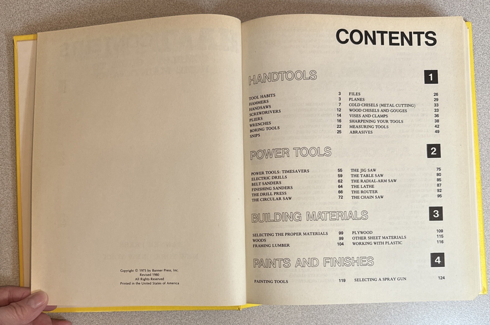 Vintage 1980 New Revised Handyman Complete Guide to Home Maintenance Book