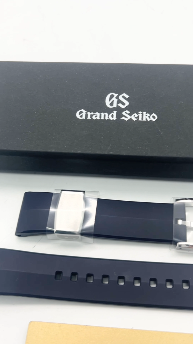 Grand Seiko watch strap Evolution 9 Collection Rubber Belt 22mm