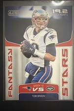 2019 Score - Fantasy Stars Tom Brady #FS-20