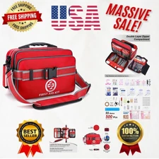 Professional 500-Piece First Aid Kit: Essential for Home, Travel & Adventure