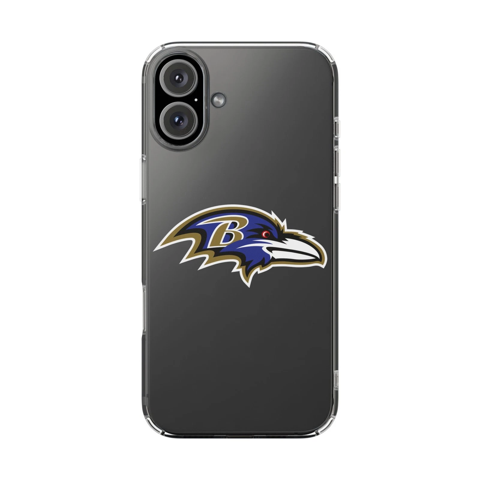 Baltimore Ravens Clear Phone Case for iPhone