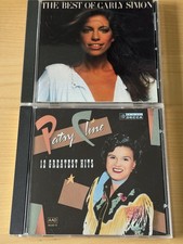 Patsy Cline 12 Greatest Hits CD 1988 And The Best Of Carly Simon