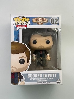 Funko Pop! BioShock Infinite: Booker DeWitt #62 Vinyl Figure C3