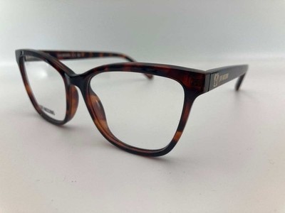 Love Moschino Damen Brille Brillengestell Cat Eye Schildpatt MOL615