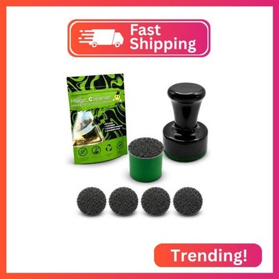 The Magic Cleaner Magnetic Glass Cleaner Kit |Mini, 12mm Size | For Water Pipes,
