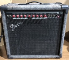 Fender M-80 2 Channel 80-Watt 1x12 Solid State Guitar Amplifier - Tested
