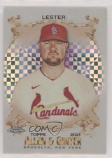 2021 Topps Allen & Ginter Chrome X-Fractor Jon Lester #181 r9d