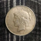 1923 Peace Dollar $1 Silver Coin Circulated Business Strike Uncertified