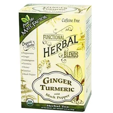 Ginger Turmeric with Black Pepper 20 Count By The Mate Factor