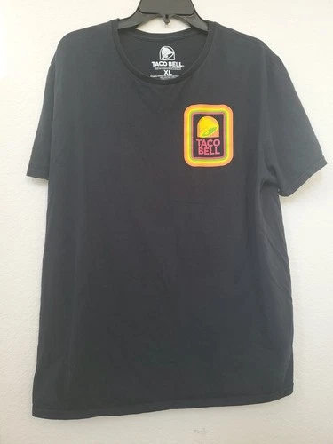 Taco Bell Graphic T-shirt Men's Size XL Black