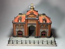 Duży Märklin Starożytna skala 0 lub 1 #2016 stacja kolejowa 1900