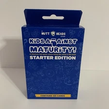 Kids Against Maturity Starter Edition Great For Travel 125 Card Set New