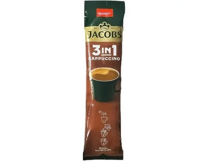 JACOBS 3in1  Coffee Sticks - Capuccino 50 STICKS