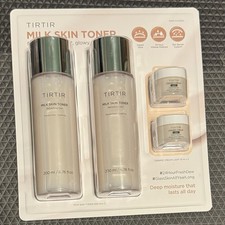 TIRTIR Milk Skin Toner 200 ml x 2  TIRTIR Ceramic Cream Light 15 ml x 2