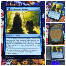 MTG Accumulate Wisdom 🇬🇧 ⚪️ NM Magic TCG Avatar: TLA 2025 OG WC Deck Staple