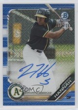 2019 Bowman Chrome Prospects HTA Choice Refractor 23/150 Jameson Hannah Auto py5