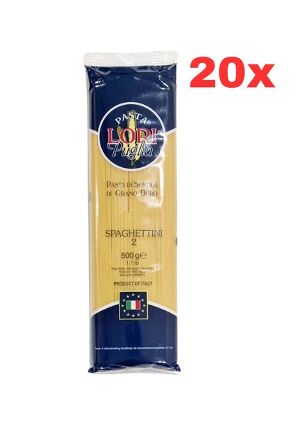 Pasta Lori Puglia 20X Spaghettini No.4 Italienische Pasta Nudeln 500G-image
