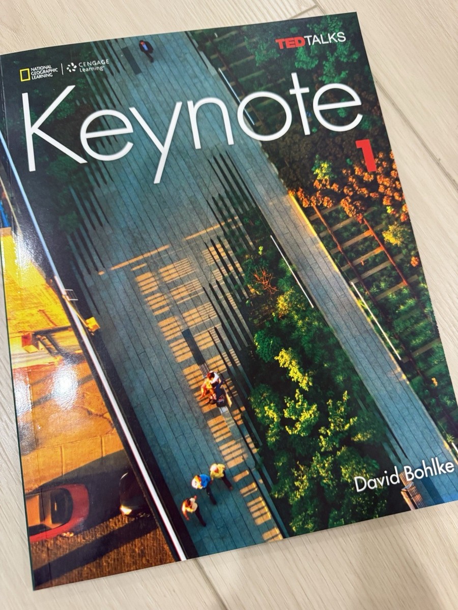 Keynote TED Talks English Textbook Set Level 1 & 2 Student Book