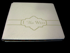 Creative memories 12 x 12 Album White Album Coverset without pages "I Thee Wed"