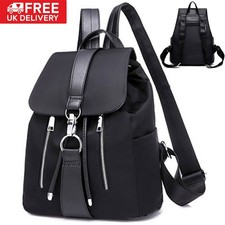 Womens Ladies Waterproof Anti-Theft Backpack Rucksack Travel School Shoulder Bag