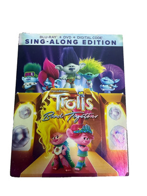 Trolls Band Together (Blu-Ray, DVD, Digital) Sing Along Edition Brand New Sealed