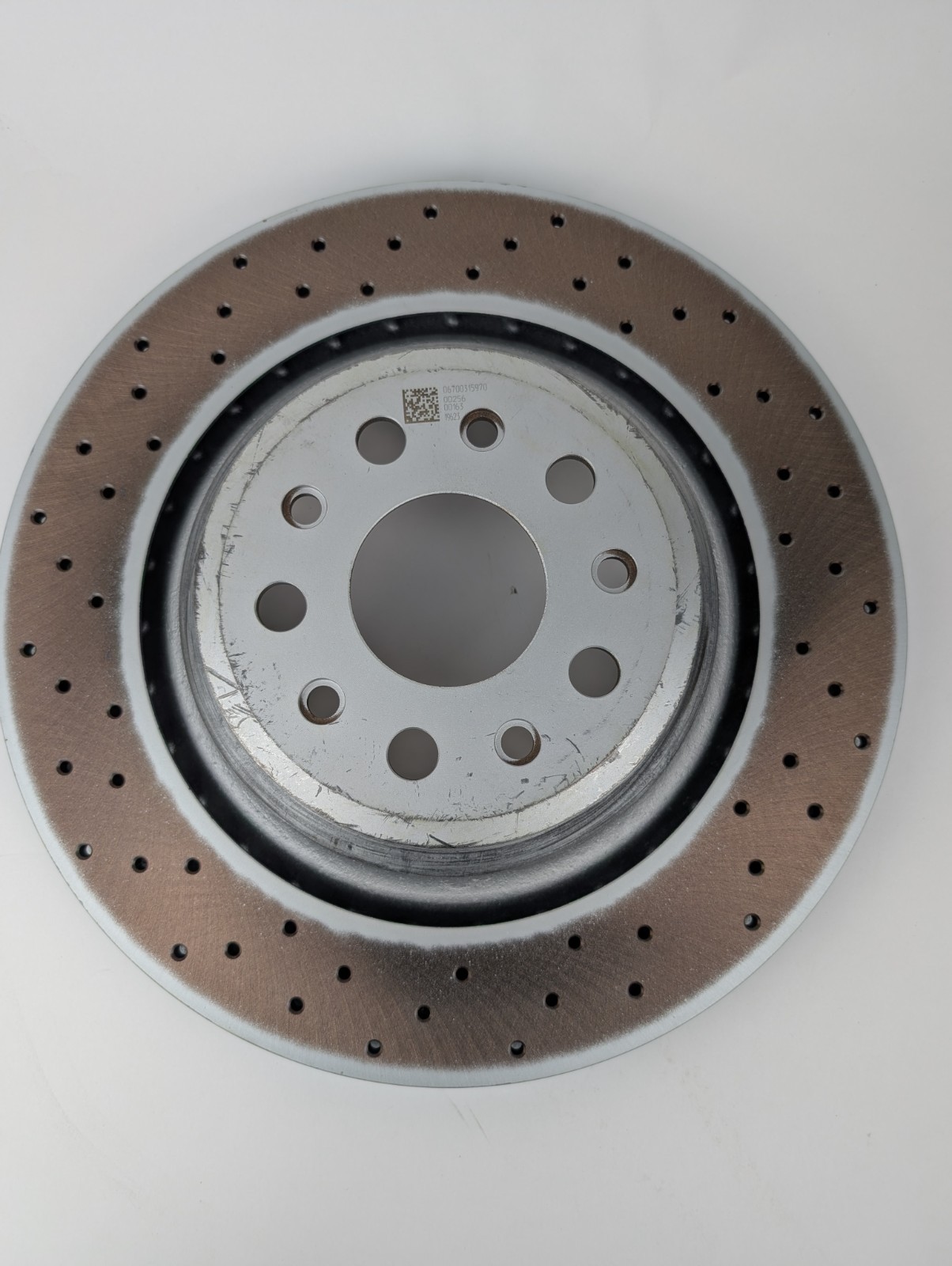 2 - Genuine Maserati Ghibli Quattroporte Rear Brake Rotor OEM 670031597 