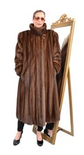 A5783 NERZMANTEL ECHT PELZ MANTEL NERZ JACKE PELZMANTEL - REAL MINK FUR COAT