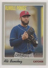 2019 Topps Heritage Minor League Edition Ali Sanchez #24 0a2