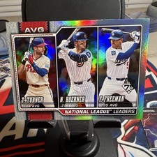 2025 Topps Series 1 League Leaders Turner, Freeman 
