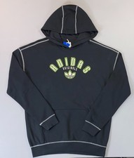 Boy's Youth Adidas Originals Black Trefoil Logo BBall Hoodie Size Large