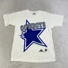 Vintage 1994 Dallas Cowboys T-Shirt Apex One NFL Big Logo USA Made Single Stitch