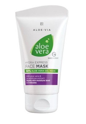 LR Aloe Vera Moisturizing Express Gesichtsmaske mit Wildrosenextrakt 75 ml