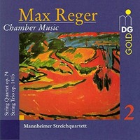 Reger - Mannheimer Streichquartett - CD - K4Z