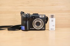 Olympus SP-350 Digital Camera 8.0MP 3x Optical Zoom Black Tested Works