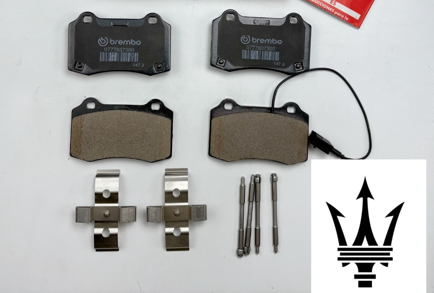 Maserati Ghibli 2014-2016 REAR Brake pad