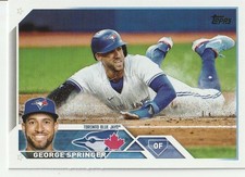 George Springer 2023 Topps Series Two #414 Toronto Blue Jays Baseball