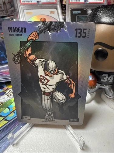 Bo Jackson Battle Arena Alpha Update Wargod Mike Trout SILVER BATTLE FOIL SP