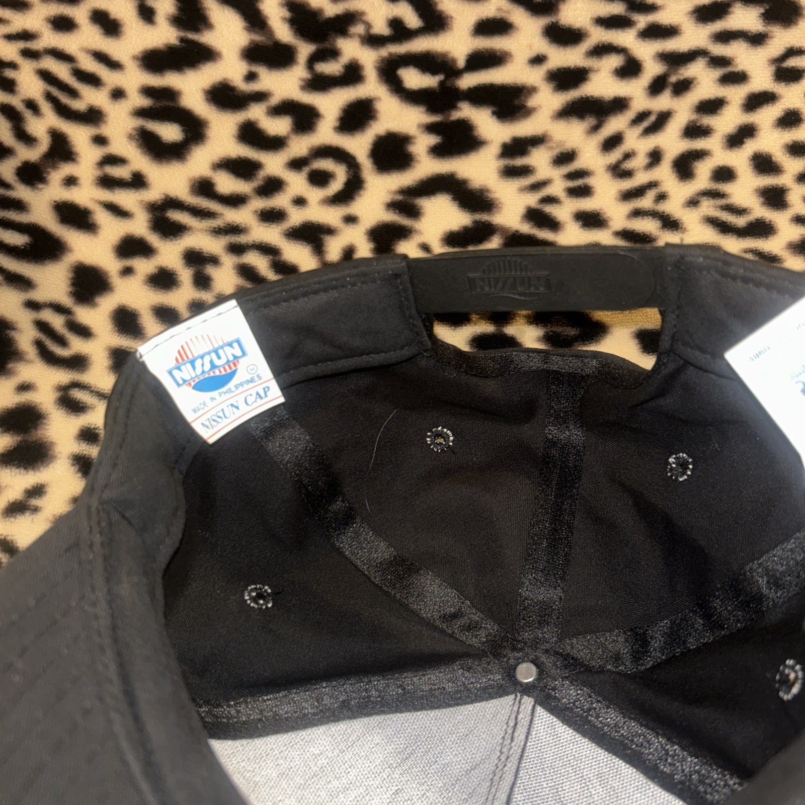 CAT SnapBack baseball Hat Cap Patch Vintage Nissa… - image 9