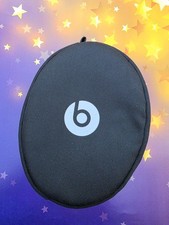 Beats By Dr Dre Headphones Zip Carrying Soft Pouch Zipper Case NO HEADPHONES W