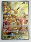 Pokémon TCG Eevee 188/167 Twilight Masquerade Illustration Rare NM Condition