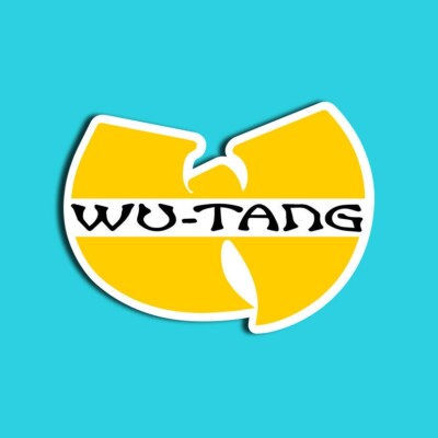 Wu-Tang Sticker, Includes 2 Stickers, 4