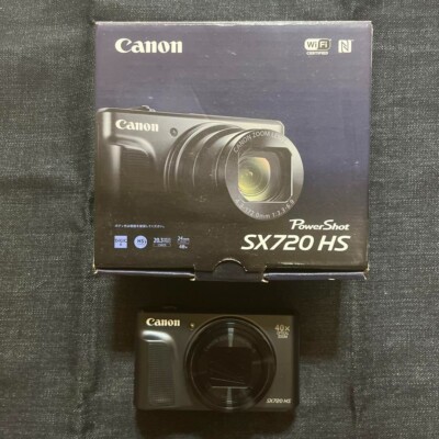 Canon PowerShot SX720 HS 20.3MP Compact Digital Camera Black Canon PowerShot SX720 HS 20.3MP Compact Digital Camera Black