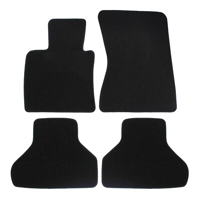 OEM Quality FULLY TAILORED Black Car Mats for BMW X6 E71 2008-2014 4pcs